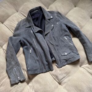 Dusted Green Zipper Jacket